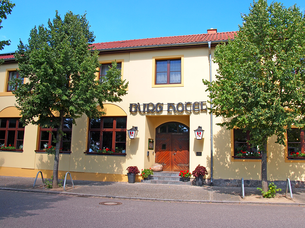 Eingangsbereich von Außen