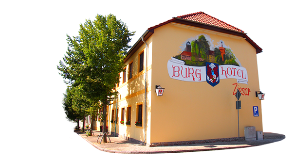 Das Burghotel von Außen Image
